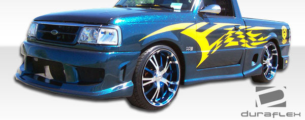 1993-1997 Ford Ranger Duraflex Drifter Front Bumper Cover - 1 Piece