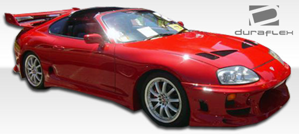 1993-1998 Toyota Supra Duraflex Bomber Side Skirts Rocker Panels - 2 Piece