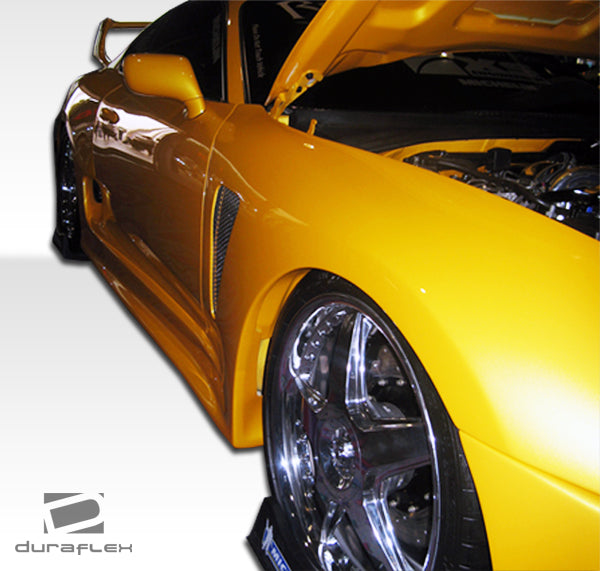 1993-1998 Toyota Supra Duraflex TD3000 Wide Body Side Skirts Rocker Panels - 2 Piece