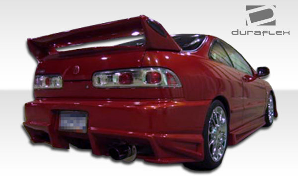 1998-2001 Acura Integra 2DR Duraflex Bomber Body Kit - 4 Piece - Includes Bomber Front Bumper Cover (101933) Bomber Rear Bumper Cover (101370) Bomber Side Skirts Rocker Panels (101371)