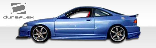 1998-2001 Acura Integra 2DR Duraflex Bomber Body Kit - 4 Piece - Includes Bomber Front Bumper Cover (101933) Bomber Rear Bumper Cover (101370) Bomber Side Skirts Rocker Panels (101371)