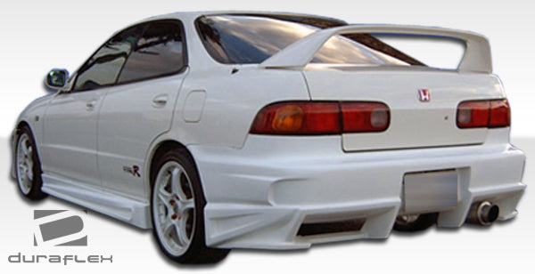 1994-1997 Acura Integra 4DR Duraflex B-2 Body Kit - 4 Piece - Includes B-2 Front Bumper Cover (101392) Bomber Rear Bumper Cover (101386) Bomber Side Skirts Rocker Panels (101387)