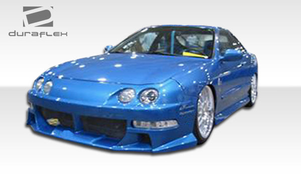 1994-1997 Acura Integra 4DR Duraflex Xtreme Body Kit - 4 Piece - Includes Xtreme Front Bumper Cover (101399) Bomber Rear Bumper Cover (101386) Bomber Side Skirts Rocker Panels (101387)