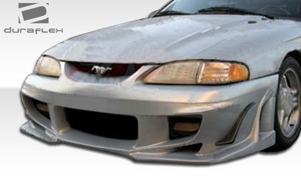 1994-1998 Ford Mustang Duraflex Bomber Front Bumper Cover - 1 Piece
