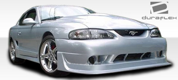 1994-1998 Ford Mustang Duraflex Cobra R Body Kit - 4 Piece - Includes Cobra R Front Bumper Cover (101424) Colt 2 Rear Bumper Cover (101431 Colt 2 Side Skirts Rocker Panels (101432)