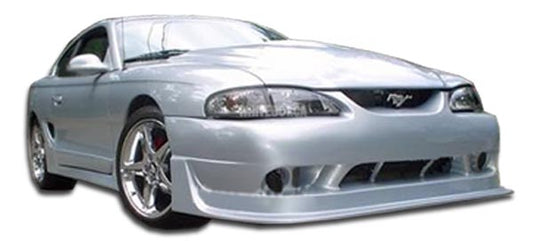 1994-1998 Ford Mustang Duraflex Cobra R Body Kit - 4 Piece - Includes Cobra R Front Bumper Cover (101424) Colt 2 Rear Bumper Cover (101431 Colt 2 Side Skirts Rocker Panels (101432)