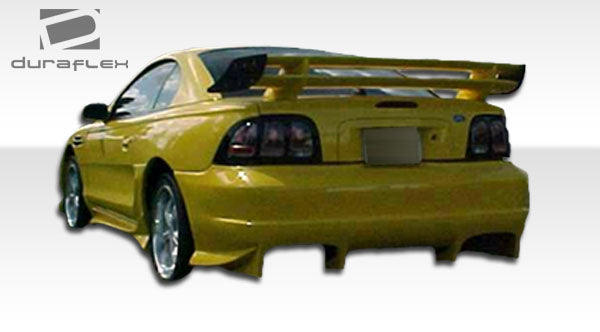 1994-1998 Ford Mustang Duraflex Evo 5 Body Kit - 4 Piece - Includes Evo 5 Front Bumper Cover (101428) Vader Rear Bumper Cover (101441) Vader Side Skirts Rocker Panels (101442)