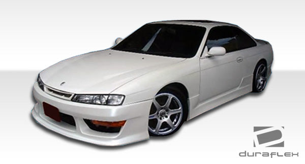 1995-1998 Nissan 240SX S14 Duraflex V-Speed Side Skirts Rocker Panels - 2 Piece