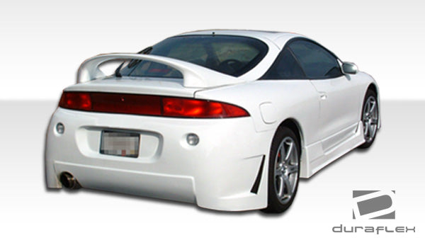 1995-1999 Mitsubishi Eclipse Eagle Talon Duraflex B-2 Body Kit - 4 Piece - Includes B-2 Front Bumper Cover (101871) B-2 Rear Bumper Cover (101593) B-2 Side Skirts Rocker Panels (101594)
