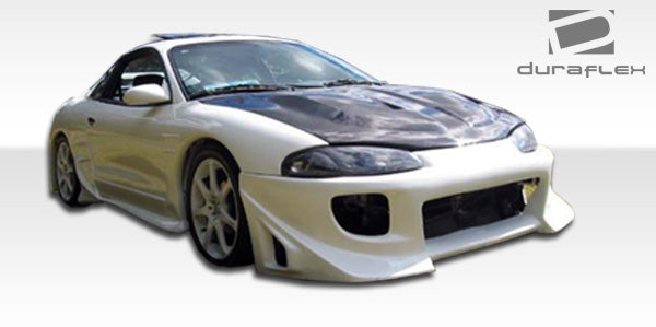 1995-1996 Mitsubishi Eclipse Eagle Talon Duraflex Blits Body Kit - 4 Piece - Includes Blits Front Bumper Cover (101598) Blits Rear Bumper Cover (101874) Blits Side Skirts Rocker Panels (101599)