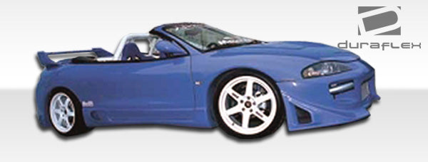 1997-1999 Mitsubishi Eclipse Eagle Talon Duraflex Blits Body Kit - 4 Piece - Includes Blits Front Bumper Cover (101873) Blits Rear Bumper Cover (101874) Blits Side Skirts Rocker Panels (101599)