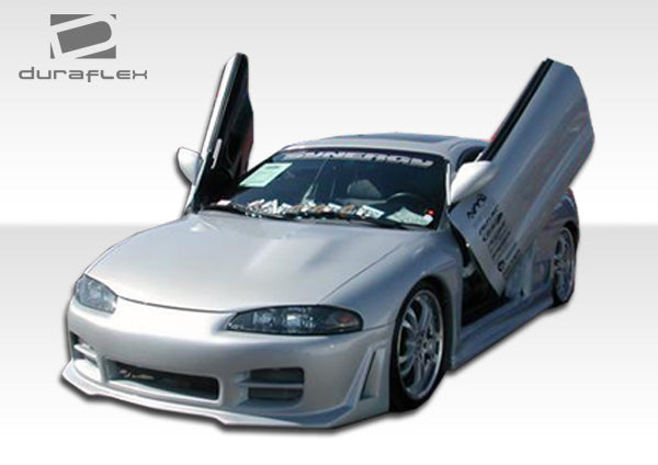1995-1999 Mitsubishi Eclipse Eagle Talon Duraflex R34 Body Kit - 4 Piece - Includes R34 Front Bumper Cover (101877) Blits Rear Bumper Cover (101874) Blits Side Skirts Rocker Panels (101599)