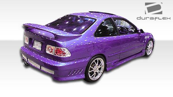 1996-1998 Honda Civic 2DR Duraflex AVG Body Kit - 4 Piece - Includes AVG Front Bumper Cover (101732) AVG Rear Bumper Cover (101733) AVG Side Skirts Rocker Panels (101734)