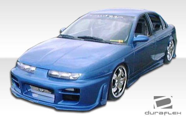 1996-1999 Saturn SL Duraflex R34 Body Kit - 4 Piece - Includes R34 Front Bumper Cover (101797) Spyder Rear Bumper Cover (101795) M3 Side Skirts Rocker Panels (101796)