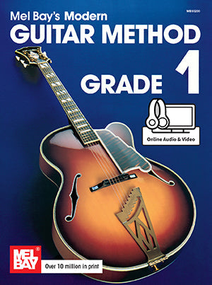 Mel Bay's Modern Guitar Method - Grade 1 - Book + Online Audio & Video - Fornaszewski Music Store, Granite City IL 62040 - www.stanf.com