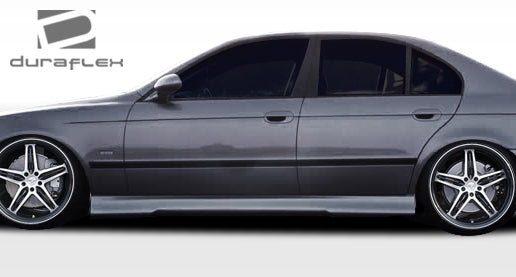 1997-2003 BMW 5 Series M5 E39 4DR Duraflex 1M Look Body Kit - 4 Piece - Includes 1M Look Front Bumper Cover (109312) HM-S Side Skirt Rocker Panels (106869) M5 Look Rear Bumper Cover (101802)
