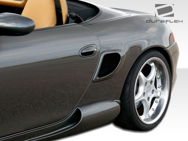 1997-2004 Porsche Boxster DuraflexGT-2 Look Body Kit - 4 Piece - Includes GT-2 Look Front Bumper Cover (105109) G-Sport Rear Lip Under Spoiler Air Dam (105139) G-Sport Side Skirts Rocker Panels (105138)