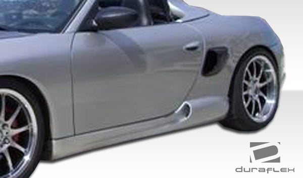1997-2004 Porsche Boxster DuraflexGT-2 Look Body Kit - 4 Piece - Includes GT-2 Look Front Bumper Cover (105109) G-Sport Rear Lip Under Spoiler Air Dam (105139) G-Sport Side Skirts Rocker Panels (105138)