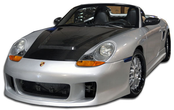 1997-2004 Porsche Boxster Duraflex Maston Body Kit - 4 Piece - Includes Maston Front Bumper Cover (104992) Maston Side Skirts Rocker Panels (104993) Maston Rear Bumper Cover (104994)