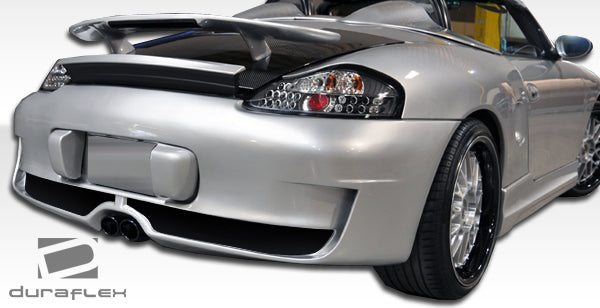 1997-2004 Porsche Boxster Duraflex GT-3 Look Body Kit - 4 Piece - Includes GT-3 Look Front Bumper Cover (103748) GT-3 Look Side Skirts Rocker Panels (105412) Maston Rear Bumper Cover (104994)