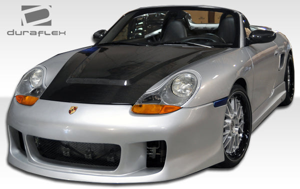 1997-2004 Porsche Boxster Duraflex Maston Body Kit - 4 Piece - Includes Maston Front Bumper Cover (104992) Maston Side Skirts Rocker Panels (104993) Maston Rear Bumper Cover (104994)