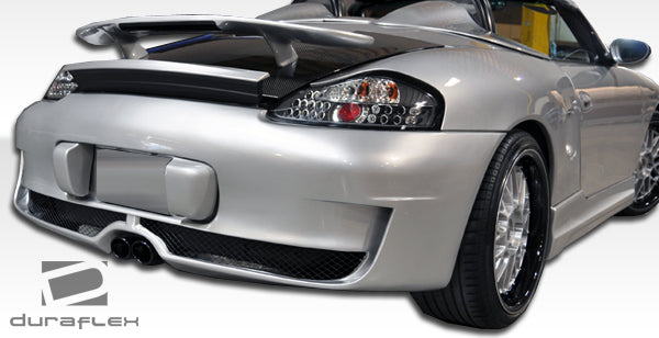 1997-2004 Porsche Boxster 986 Duraflex Turbo Look Body Kit - 4 Piece - Includes Turbo Look Front Bumper Cover (107075) Maston Side Skirts Rocker Panels (104993) Maston Rear Bumper Cover (104994)