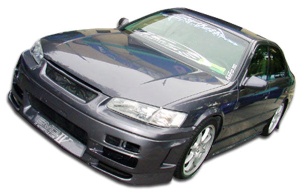 1997-2001 Toyota Camry Duraflex Evo 4 Body Kit - 4 Piece - Includes Evo 4 Front Bumper Cover (101922) Kombat Rear Bumper Cover (101921) Evo 4 Side Skirts Rocker Panels (101923)
