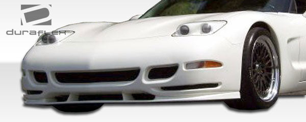 1997-2004 Chevrolet Corvette C5 Duraflex TS Concept Front Bumper Kit - 2 Piece - Includes TS Concept Front Bumper (104122) TS Concept Front Lip Spoiler (104129)