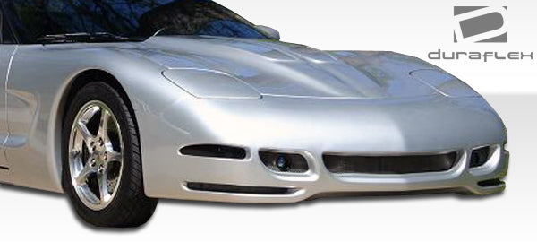 1997-2004 Chevrolet Corvette C5 Duraflex TS Concept Front Bumper Kit - 2 Piece - Includes TS Concept Front Bumper (104122) TS Concept Front Lip Spoiler (104129)