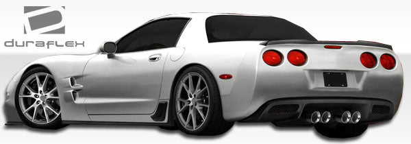 2005-2013 Chevrolet Corvette C6 Duraflex ZR Edition Body Kit - 5 Piece - Includes ZR Edition Front Bumper Cover (105766) ZR Edition Front Lip Under Spoiler Air Dam (105767) ZR Edition Side Skirts Rocker Panels (105769) ZR Edition Rear Diffuser (105699)