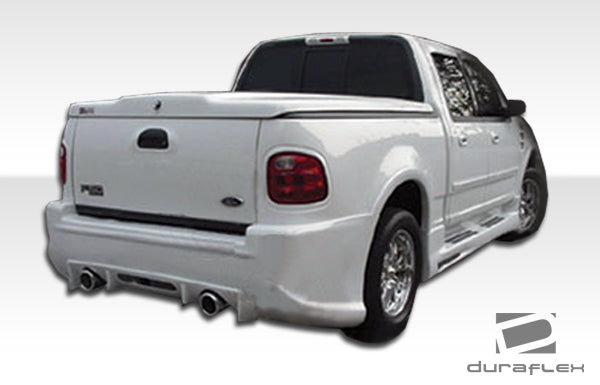 1997-2003 Ford F-150 Duraflex Platinum Body Kit - 4 Piece - Includes Platinum Front Bumper Cover (101822) Platinum Rear Bumper Cover (101815) Platinum Side Skirts Rocker Panels (101816)
