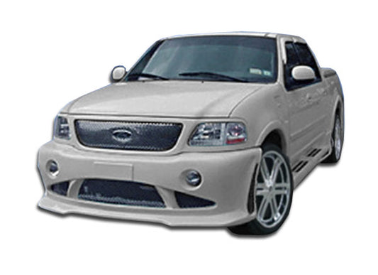 1997-2003 Ford F-150 Duraflex Platinum Body Kit - 4 Piece - Includes Platinum Front Bumper Cover (101822) Platinum Rear Bumper Cover (101815) Platinum Side Skirts Rocker Panels (101816)