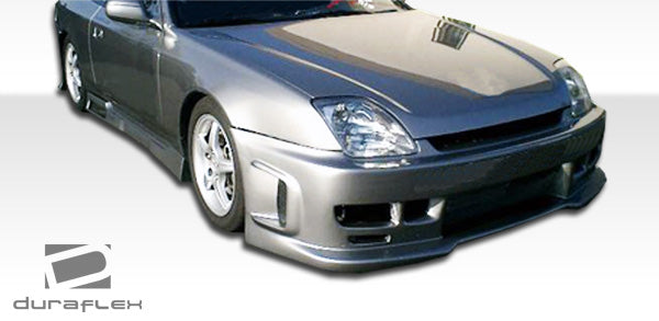 1997-2001 Honda Prelude Duraflex Spyder Body Kit - 4 Piece - Includes Spyder Front Bumper Cover (101837) Spyder Rear Bumper Cover (101839) Spyder Side Skirts Rocker Panels (101840)