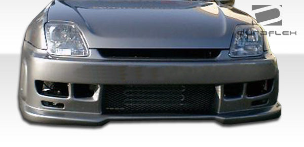 1997-2001 Honda Prelude Duraflex Spyder Body Kit - 4 Piece - Includes Spyder Front Bumper Cover (101837) Spyder Rear Bumper Cover (101839) Spyder Side Skirts Rocker Panels (101840)