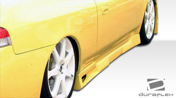 1997-2001 Honda Prelude Duraflex Spyder Body Kit - 4 Piece - Includes Spyder Front Bumper Cover (101837) Spyder Rear Bumper Cover (101839) Spyder Side Skirts Rocker Panels (101840)