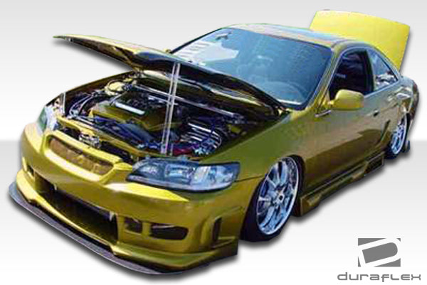 1998-2002 Honda Accord 2DR Duraflex Spyder Body Kit - 4 Piece - Includes Spyder Front Bumper Cover (101959) Spyder Rear Bumper Cover (101960) Spyder Side Skirts Rocker Panels (101961)