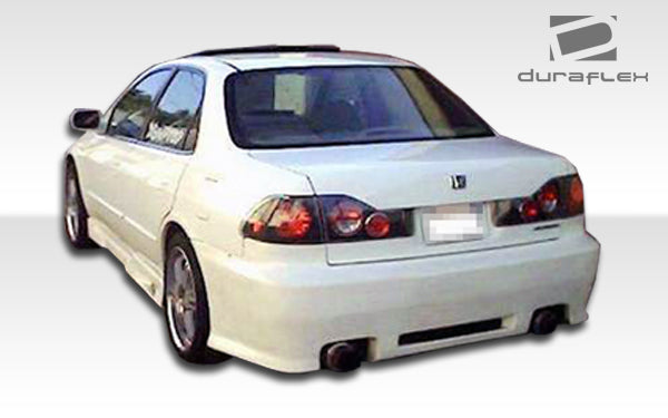 1998-2002 Honda Accord 4DR Duraflex Buddy Body Kit - 4 Piece - Includes Buddy Front Bumper Cover (101980) Buddy Rear Bumper Cover (101981) Spyder Side Skirts Rocker Panels (101986)