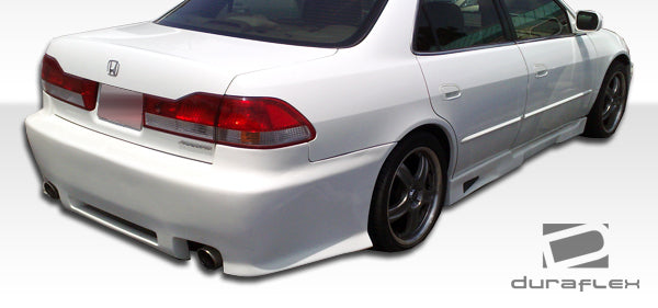 1998-2002 Honda Accord 4DR Duraflex Buddy Body Kit - 4 Piece - Includes Buddy Front Bumper Cover (101980) Buddy Rear Bumper Cover (101981) Spyder Side Skirts Rocker Panels (101986)