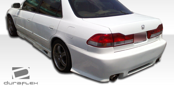 1998-2002 Honda Accord 4DR Duraflex Buddy Body Kit - 4 Piece - Includes Buddy Front Bumper Cover (101980) Buddy Rear Bumper Cover (101981) Spyder Side Skirts Rocker Panels (101986)