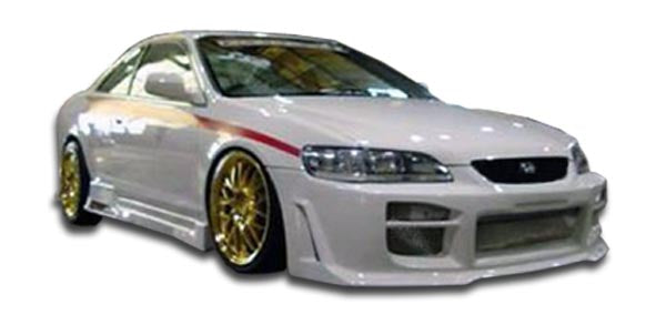 1998-2002 Honda Accord 2DR Duraflex R34 Body Kit - 4 Piece - Includes R34 Front Bumper Cover (101972) Spyder Rear Bumper Cover (101960) Spyder Side Skirts Rocker Panels (101961)