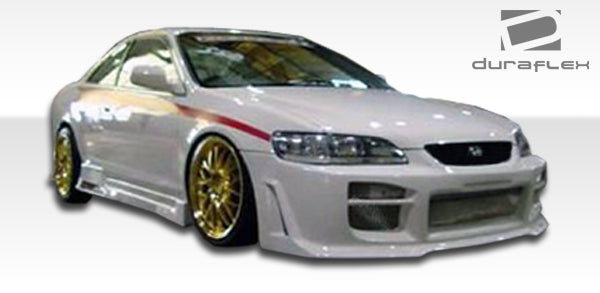 1998-2002 Honda Accord 4DR Duraflex R34 Body Kit - 4 Piece - Includes R34 Front Bumper Cover (101991) Spyder Rear Bumper Cover (101985) Spyder Side Skirts Rocker Panels (101986)