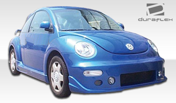 1998-2005 Volkswagen Beetle Duraflex JDM Buddy Body Kit - 4 Piece - Includes JDM Buddy Front Bumper Cover (102043) JDM Buddy Rear Bumper Cover (102044) JDM Buddy Side Skirts Rocker Panels (102046)