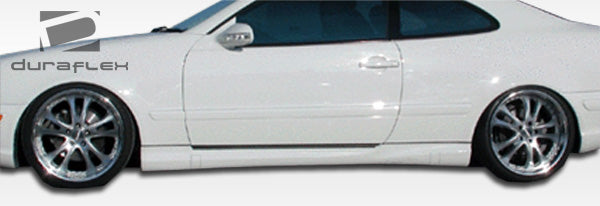 1998-2002 Mercedes CLK W208 Duraflex AMG style Body Kit - 4 Piece - Includes AMG Style Front Bumper Cover (103045) AMG Style Rear Bumper Cover (103047) AMG Style Side Skirts Rocker Panels (103046)