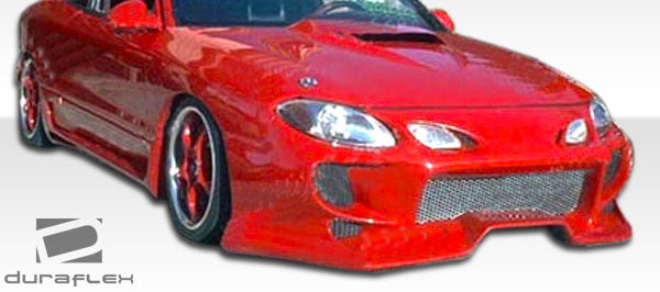 1998-2003 Ford Escort ZX2 Duraflex Vader Body Kit - 4 Piece - Includes Vader Front Bumper Cover (101949) Bomber Rear Bumper Cover (101952) Vader Side Skirts Rocker Panels (101950)