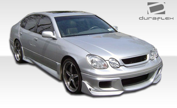 1998-2005 Lexus GS Series GS300 GS400 GS430 Duraflex V-Speed Body Kit - 4 Piece - Includes V-Speed Front Bumper Cover (106550) Cyber Side Skirts Rocker Panels (102312) Cyber Rear Bumper Cover (102313)