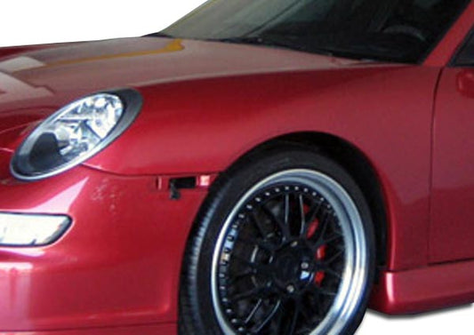 1999-2004 Porsche 911 Carrera 996 1997-2004 Porsche Boxster 997 Duraflex GT-3 RS Conversion Fenders - 2 Piece
