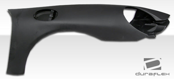 1999-2004 Porsche Boxster 997 Duraflex Carrera Front End Conversion Kit - 3 Piece - Includes 997 Carrera Conversion Front Bumper Cover (105126) 997 Conversion OEM Fenders (105128)