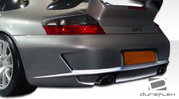 1999-2004 Porsche 911 Carrera 996 C2 C4 997 Duraflex GT-3 RS Conversion Rear Bumper Cover - 1 Piece