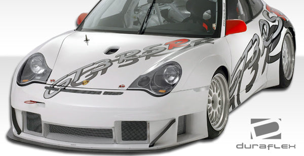 2002-2004 Porsche 911 Carrera 996 C2 C4 Duraflex GT3 RSR Look Wide Body Side Skirts Rocker Panels - 2 Piece