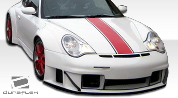 2002-2004 Porsche 911 Carrera 996 C2 C4 Duraflex GT3 RSR Look Wide Body Side Skirts Rocker Panels - 2 Piece
